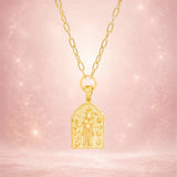 LOFT & DAUGHTER ~ Kali Amulet Gold Pendant Necklace