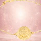 LOFT & DAUGHTER ~ Lakshmi Coin Gold Bracelet