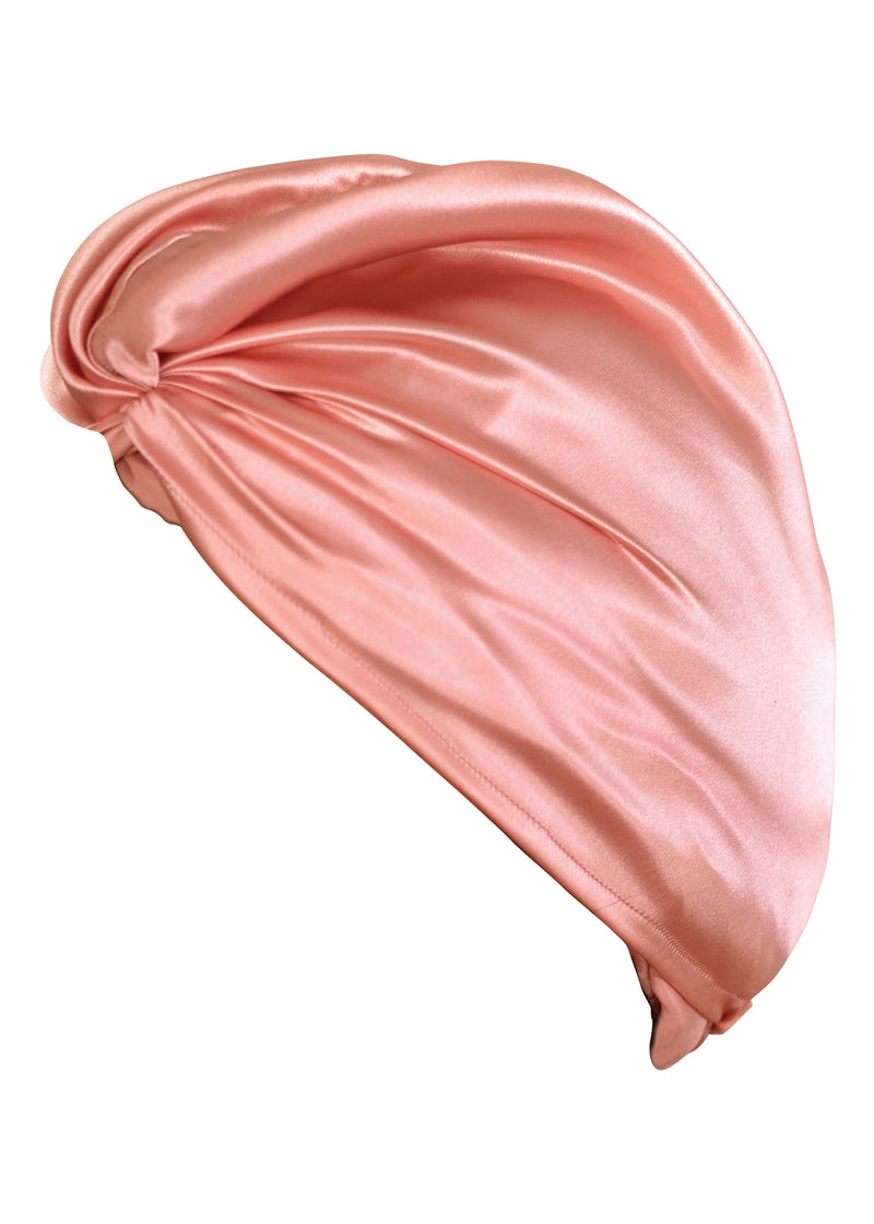 Holistic Silk Luxury Hair Wrap ~ Rose