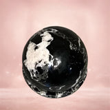 Vintage Large Zebra Jasper Healing Crystal Sphere