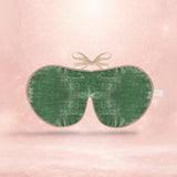 Holistic Silk Luxury Silk Velvet Lavender Eye Mask ~ Jade