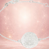 LOFT & DAUGHTER ~ Lakshmi Coin Silver Bracelet