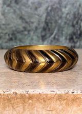 1968 Vintage X Bohemian Botanicals - Vintage 70s Metal Bangle