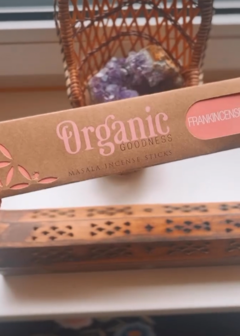 Sacred Organic Incense Sticks // Frankincense