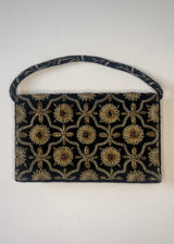 Antique Vintage Velvet Clutch
