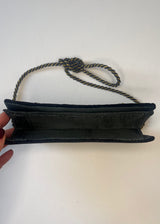Antique Vintage Velvet Clutch Bag