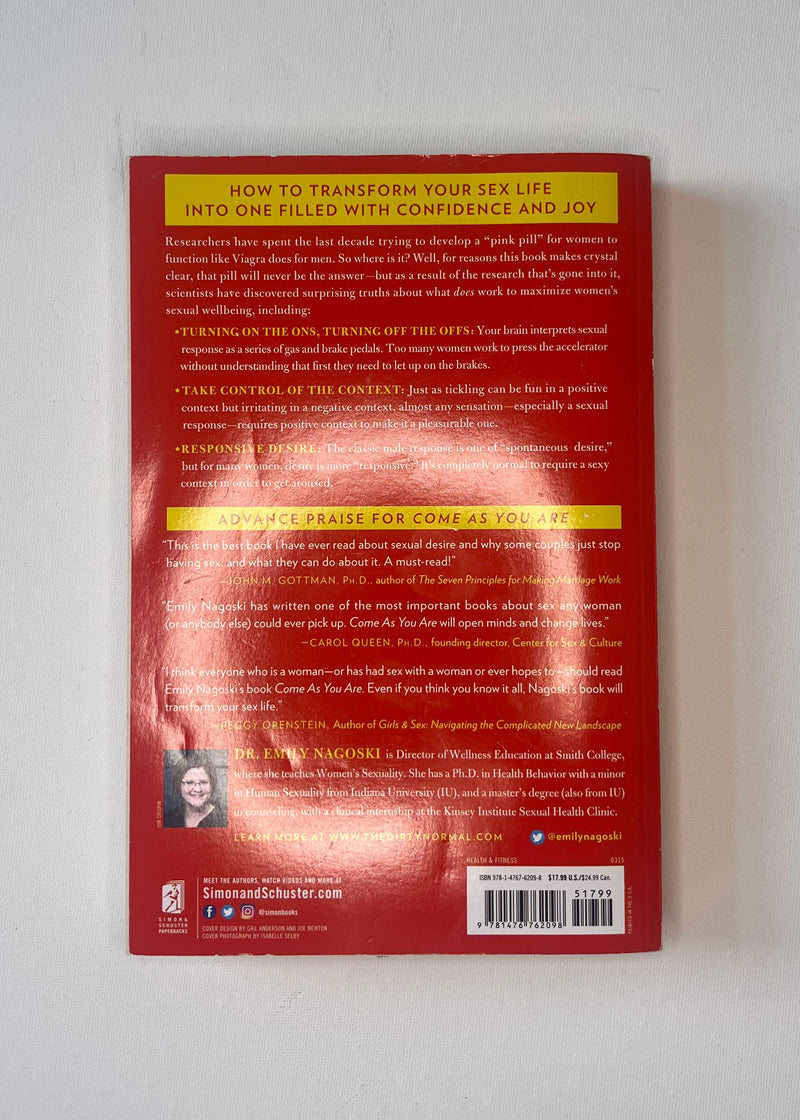 Come as you are - Emily Nagoski, Ph. D