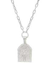 LOFT & DAUGHTER ~ Kali Amulet Silver Pendant Necklace