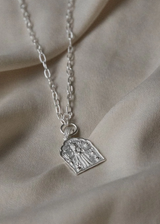 LOFT & DAUGHTER ~ Kali Amulet Silver Pendant Necklace