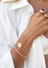 LOFT & DAUGHTER ~ Lakshmi Coin Gold Bracelet