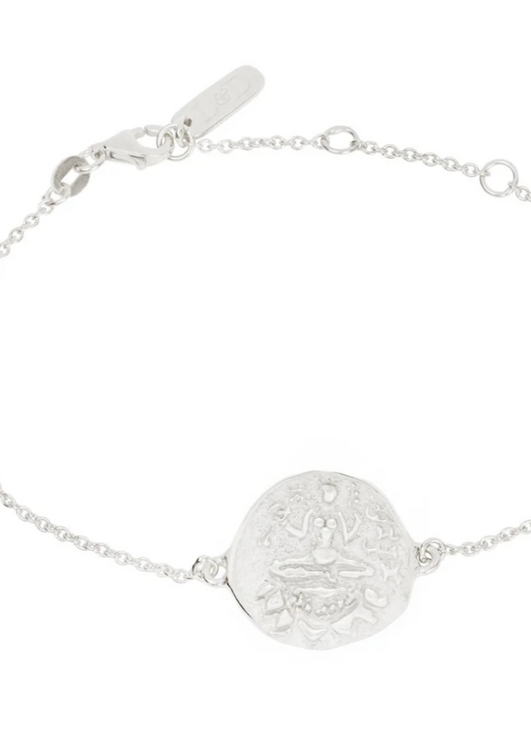 LOFT & DAUGHTER ~ Lakshmi Coin Silver Bracelet