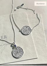 LOFT & DAUGHTER ~ Lakshmi Coin Silver Bracelet