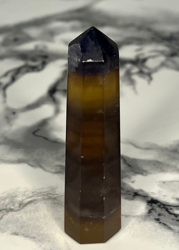 Yellow Fluorite Obelisk