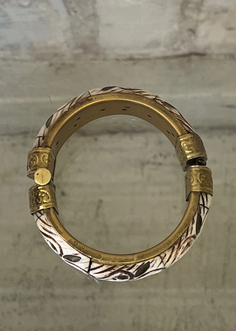 Because the Night Vintage Horn Bangle