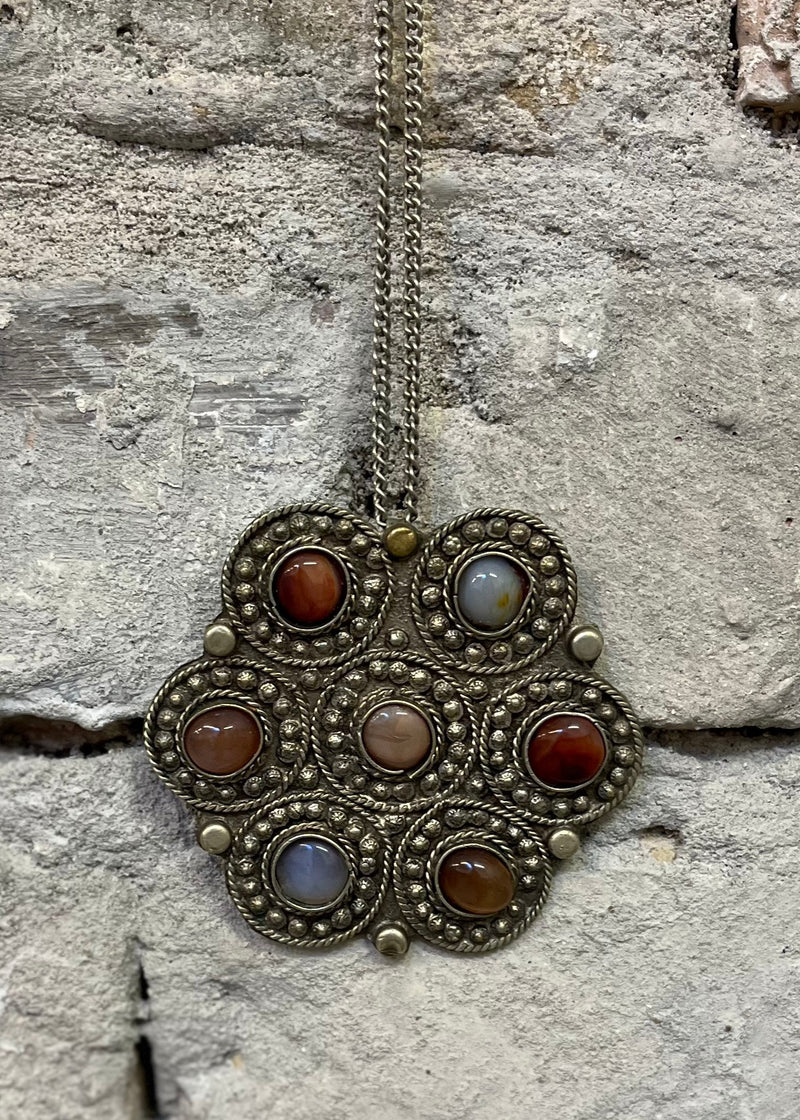 Seven Chakras Vintage Necklace